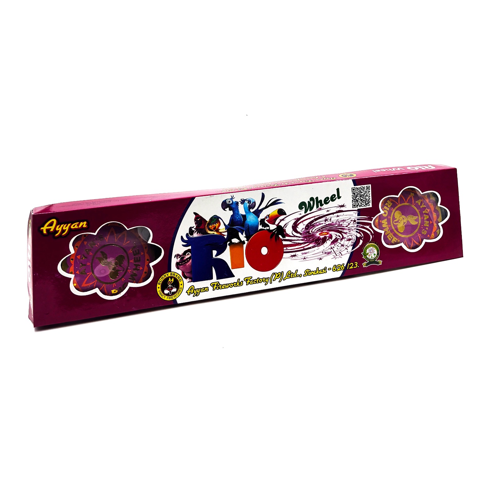 Rio Wheel Pink  (5 Pcs)